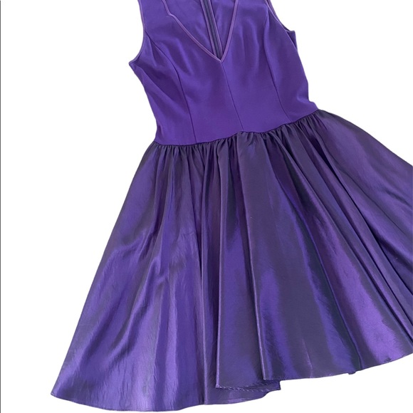 Halston Heritage Dress 💜 M - Picture 6 of 15